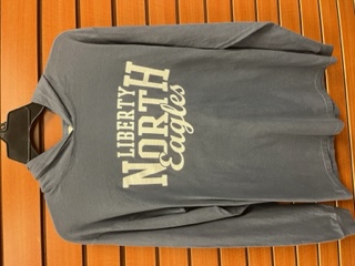Liberty North Eagles Lightweight Grey Hoodie