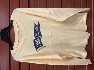 Pale Yellow LNHS Eagles Banner Long Sleeve