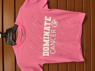 Pink Dominate Cancer Tee