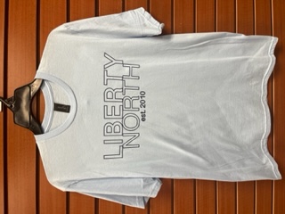 Liberty North Light Blue Tee