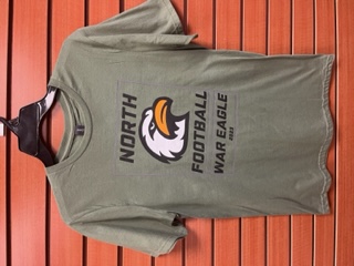 War Eagle Army Green Tee
