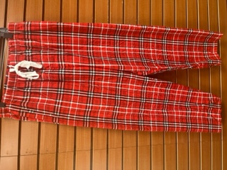 Red Plaid Pajama Pants