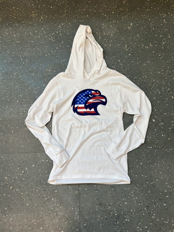 Patriotic Eagle Long Sleve